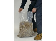 24"x36" (600x900mm) 500gge Clear LD Rubble Bags